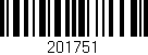 Código de barras (EAN, GTIN, SKU, ISBN): '201751'