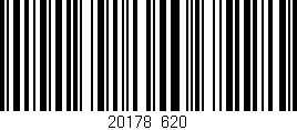 Código de barras (EAN, GTIN, SKU, ISBN): '20178/620'