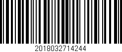 Código de barras (EAN, GTIN, SKU, ISBN): '2018032714244'