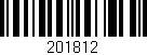 Código de barras (EAN, GTIN, SKU, ISBN): '201812'