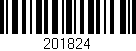 Código de barras (EAN, GTIN, SKU, ISBN): '201824'