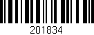 Código de barras (EAN, GTIN, SKU, ISBN): '201834'