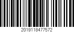 Código de barras (EAN, GTIN, SKU, ISBN): '2019118477572'