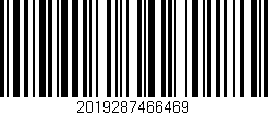 Código de barras (EAN, GTIN, SKU, ISBN): '2019287466469'