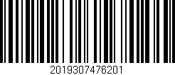 Código de barras (EAN, GTIN, SKU, ISBN): '2019307476201'