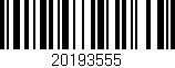 Código de barras (EAN, GTIN, SKU, ISBN): '20193555'