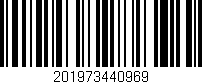 Código de barras (EAN, GTIN, SKU, ISBN): '201973440969'