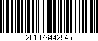 Código de barras (EAN, GTIN, SKU, ISBN): '201976442545'