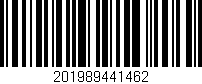Código de barras (EAN, GTIN, SKU, ISBN): '201989441462'