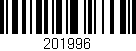 Código de barras (EAN, GTIN, SKU, ISBN): '201996'