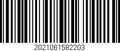 Código de barras (EAN, GTIN, SKU, ISBN): '2021061582203'