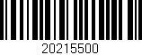 Código de barras (EAN, GTIN, SKU, ISBN): '20215500'