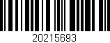 Código de barras (EAN, GTIN, SKU, ISBN): '20215693'
