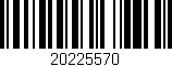 Código de barras (EAN, GTIN, SKU, ISBN): '20225570'