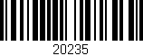 Código de barras (EAN, GTIN, SKU, ISBN): '20235'