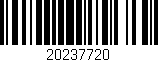 Código de barras (EAN, GTIN, SKU, ISBN): '20237720'
