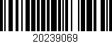 Código de barras (EAN, GTIN, SKU, ISBN): '20239069'
