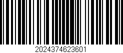 Código de barras (EAN, GTIN, SKU, ISBN): '2024374623601'