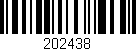Código de barras (EAN, GTIN, SKU, ISBN): '202438'