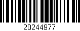 Código de barras (EAN, GTIN, SKU, ISBN): '20244977'