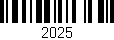 Código de barras (EAN, GTIN, SKU, ISBN): '2025'