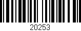 Código de barras (EAN, GTIN, SKU, ISBN): '20253'