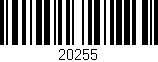 Código de barras (EAN, GTIN, SKU, ISBN): '20255'
