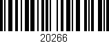 Código de barras (EAN, GTIN, SKU, ISBN): '20266'