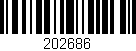 Código de barras (EAN, GTIN, SKU, ISBN): '202686'