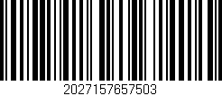 Código de barras (EAN, GTIN, SKU, ISBN): '2027157657503'