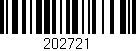 Código de barras (EAN, GTIN, SKU, ISBN): '202721'