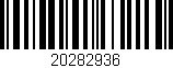 Código de barras (EAN, GTIN, SKU, ISBN): '20282936'