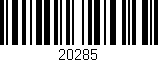 Código de barras (EAN, GTIN, SKU, ISBN): '20285'