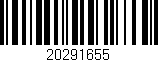Código de barras (EAN, GTIN, SKU, ISBN): '20291655'
