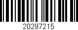 Código de barras (EAN, GTIN, SKU, ISBN): '20297215'