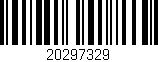 Código de barras (EAN, GTIN, SKU, ISBN): '20297329'
