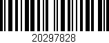 Código de barras (EAN, GTIN, SKU, ISBN): '20297828'