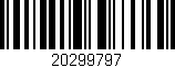 Código de barras (EAN, GTIN, SKU, ISBN): '20299797'