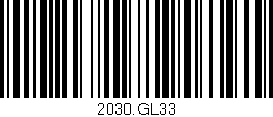 Código de barras (EAN, GTIN, SKU, ISBN): '2030.GL33'