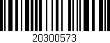 Código de barras (EAN, GTIN, SKU, ISBN): '20300573'