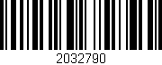 Código de barras (EAN, GTIN, SKU, ISBN): '2032790'