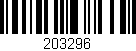 Código de barras (EAN, GTIN, SKU, ISBN): '203296'