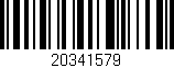 Código de barras (EAN, GTIN, SKU, ISBN): '20341579'