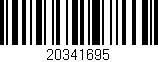 Código de barras (EAN, GTIN, SKU, ISBN): '20341695'
