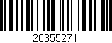 Código de barras (EAN, GTIN, SKU, ISBN): '20355271'