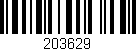 Código de barras (EAN, GTIN, SKU, ISBN): '203629'