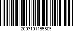 Código de barras (EAN, GTIN, SKU, ISBN): '2037131155505'