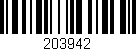 Código de barras (EAN, GTIN, SKU, ISBN): '203942'