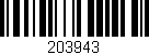 Código de barras (EAN, GTIN, SKU, ISBN): '203943'