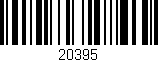 Código de barras (EAN, GTIN, SKU, ISBN): '20395'